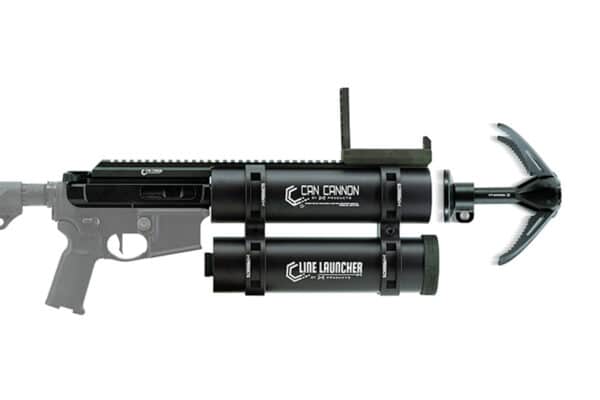 grappling hook line launcher system